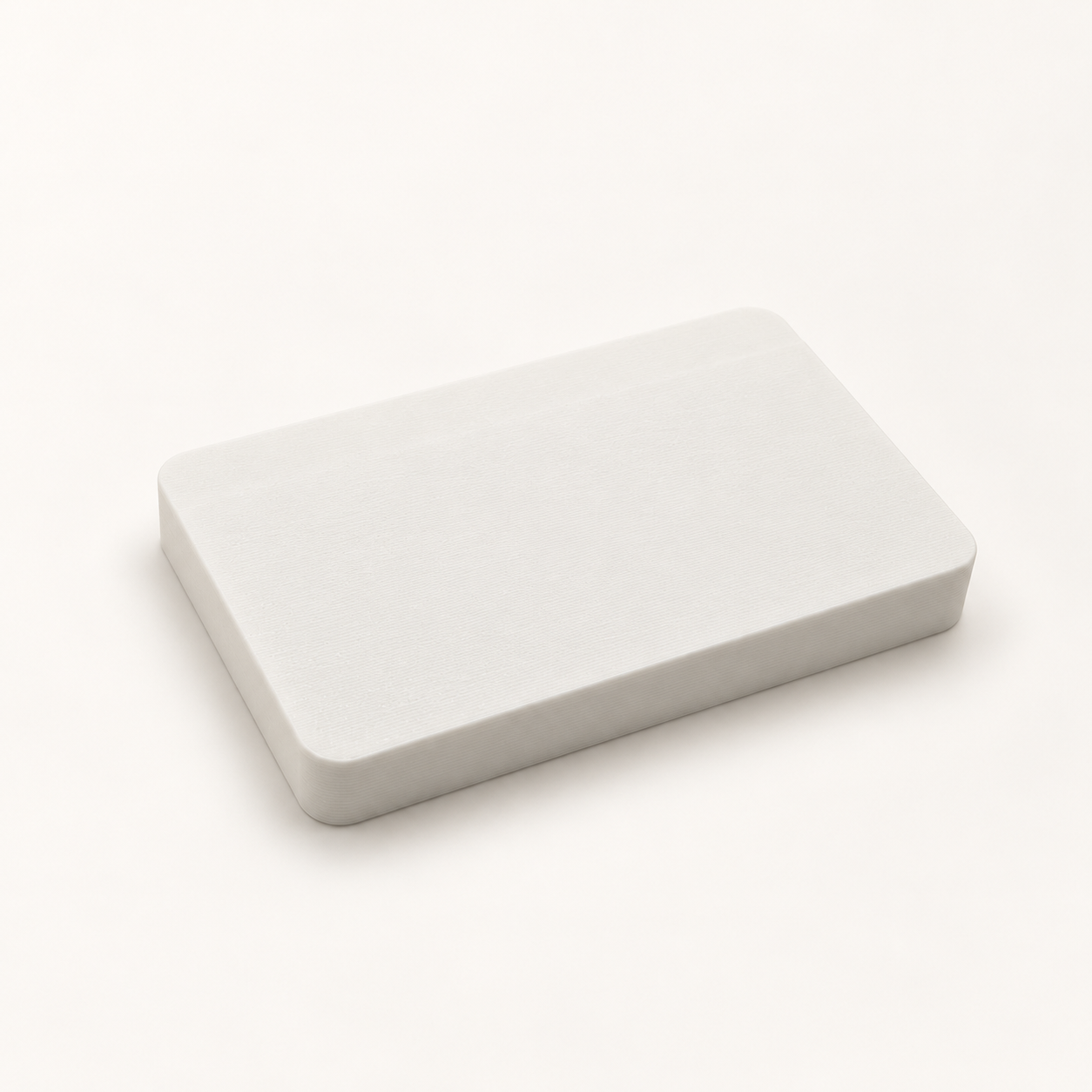 AI-retouched photograph of the white decorative socket cover